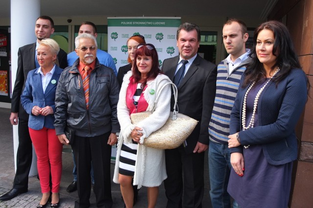 Kandydaci PSL do rady miasta Opola.