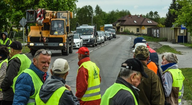 13.05.2019 bydgoszcz protest na pasach przejscie dla pieszych olimpin  fot.dariusz bloch/polska press