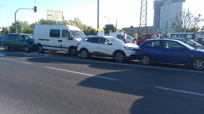 Tak wyglądała przed godz. 8 ul. Lechicka.