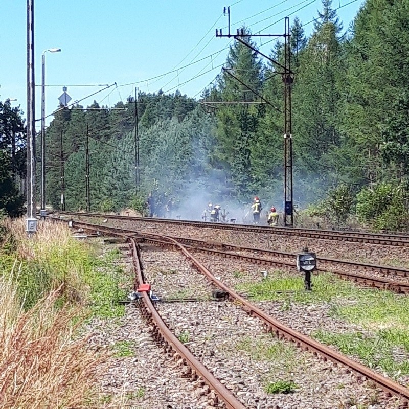 Pożary w powiecie białogardzkim