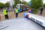 Awaria zwrotnicy tramwajowej w centrum Wrocławia. Zmiana trasy linii 18. Naprawa trwała krócej niż zakładano