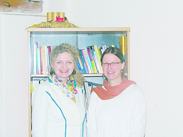 Danuta Tamborska (z lewej) i Susanne Kleber przez cały wrzesień pracowały w Opolu razem.