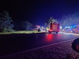 Poważny wypadek na krajowej 10 w miejscowości Przyłubie. Siedem osób poszkodowanych, wśród nich dzieci