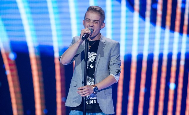 Mateusz Wojkowski w programie "The Voice of Poland"