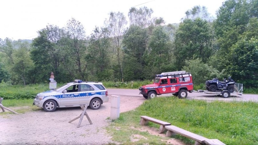 Szlak relacji Wołosate - Tarnica został dziś zamknięty do...