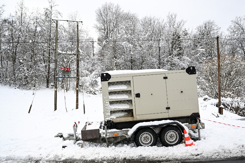 Przyłącz do awaryjnego zasilania linii energetycznej w...