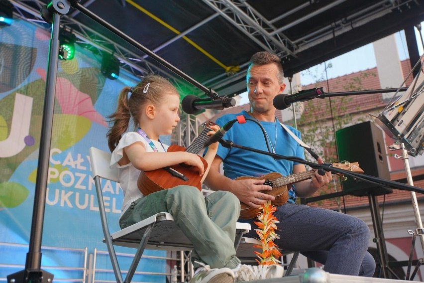 Sobota to drugi dzień III Festiwalu Cały Poznań Ukulele....