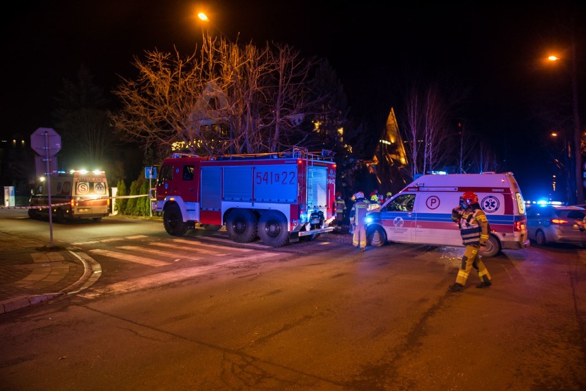 W sobotę wieczorem doszło do wypadku w Zakopanem. Jedna...