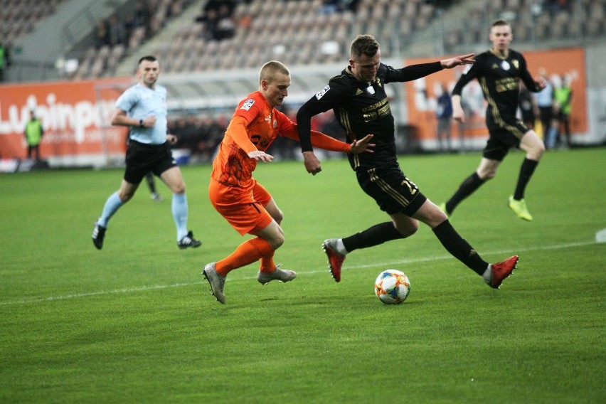 02.04.2019 rok. Zagłębie Lubin - Górnik Zabrze 1:1.