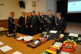 Prezenty od ministra dla strażaków OSP z gminy Koronowo