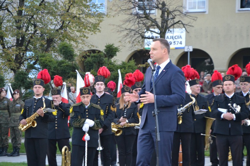 Prezydent Andrzej Duda spotkał się z mieszkańcami...