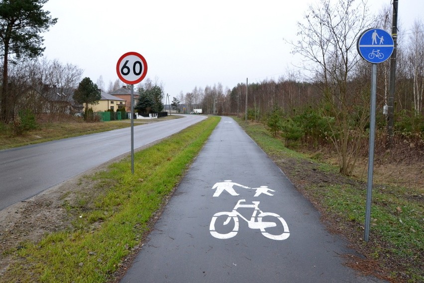 Więcej ciągów pieszych i ścieżek rowerowych w gminie Pysznica. Zobacz zdjęcia