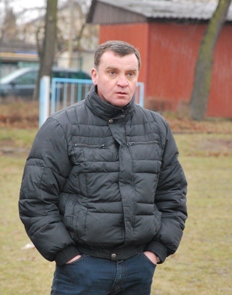 Marek Koniarek, trener LZS Piotrówka.