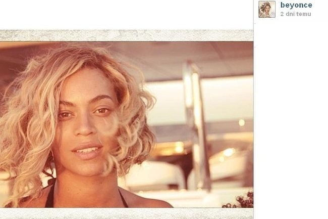 Beyonce bez makijażu na wakacjach (fot. screen Instagram)