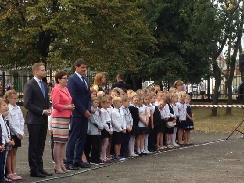 Premier Ewa Kopacz otworzyła nowy rok szkolny na gdańskich Stogach