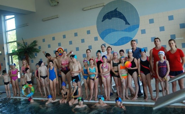 Uczestnicy projektu Workamp dwukrotnie gościli na basenie