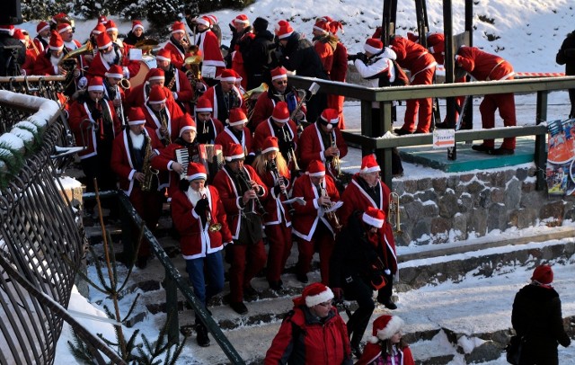 2012. Zjazd Mikołajów w Szymbarku.