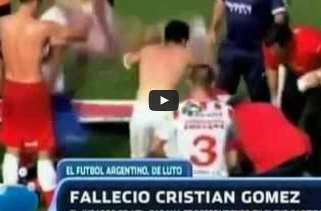 Piłkarz zmarł na boisku w Argentynie