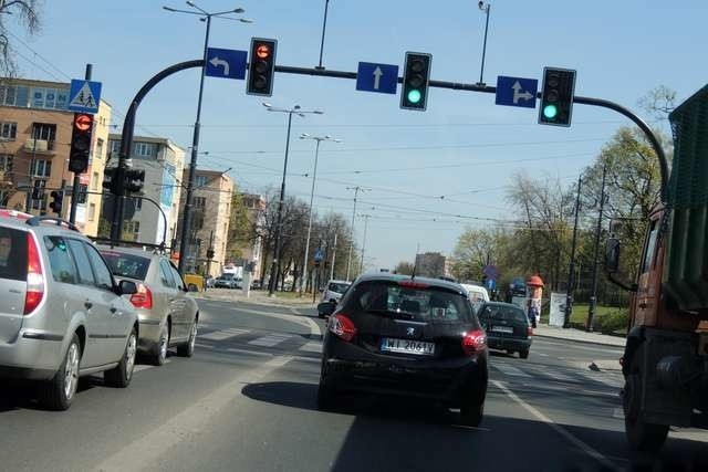 Wyświetlacze w Toruniu zniknęły m.in. ze skrzyżowania przy placu NOT
