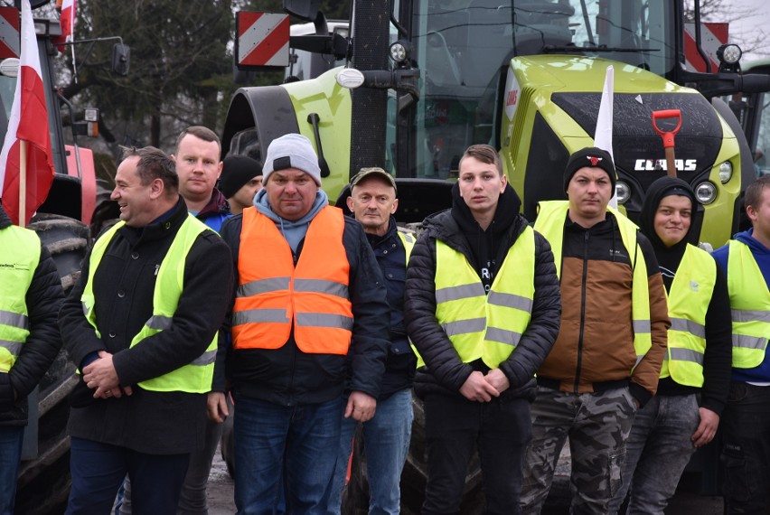 Protest rolników z powiatu proszowickiego
