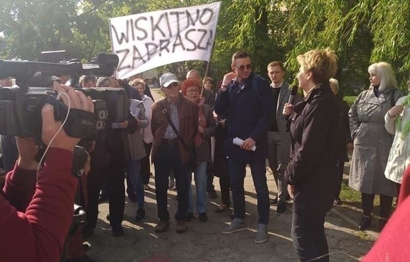 W 2019 roku mieszkańcy Wiskitna chodzili za prezydent Łodzi...