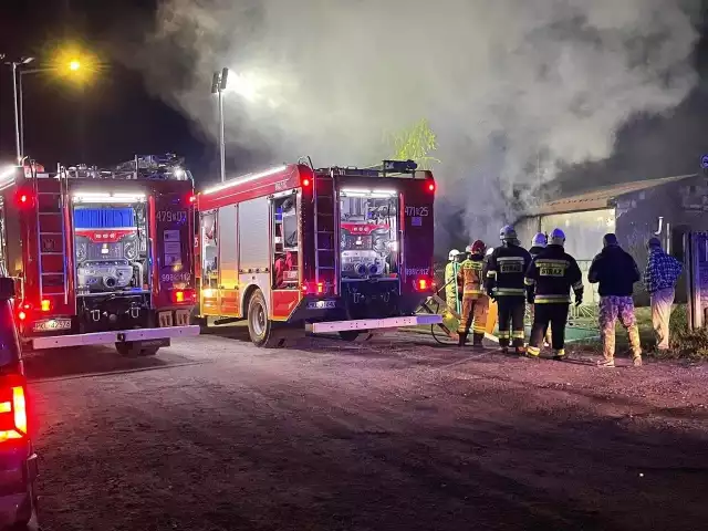 Pożar w Bytomiu, zdjęcie ilustracyjne