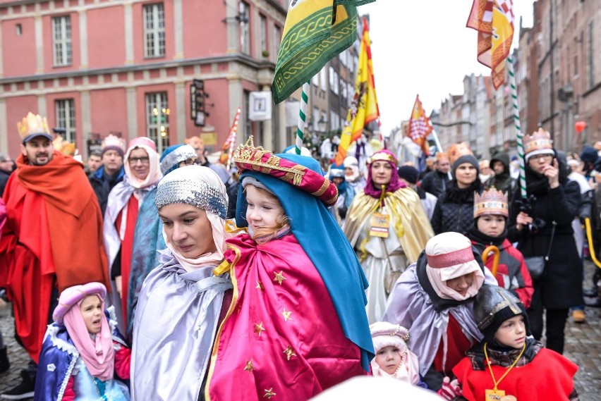 Orszak Trzech Króli 2018 w Gdańsku