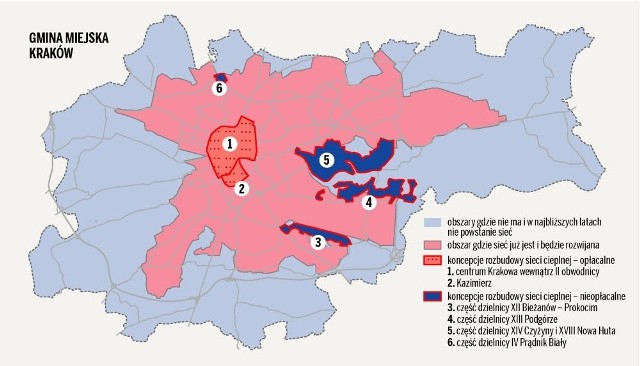 Plan rozbudowy miejskiej sieci ciepłowniczej w Krakowie