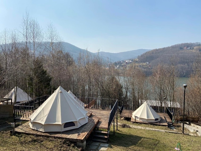 Glamping w województwie śląskim stopniowo się rozwija i...