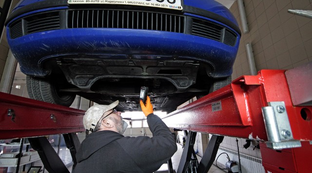 Automobilklub Grudziądzki zorganizował, jak co sezon, możliwość zbadania stanu technicznego swojego samochodu po zimie