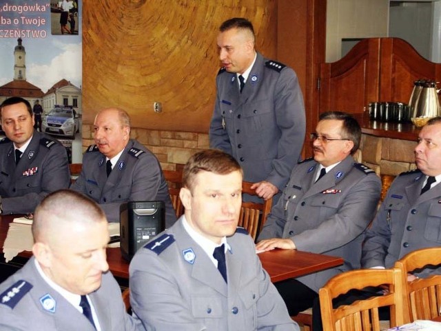 Szefowie drogówki spotkali się w Sokółce, aby omówić najważniejsze sprawy.