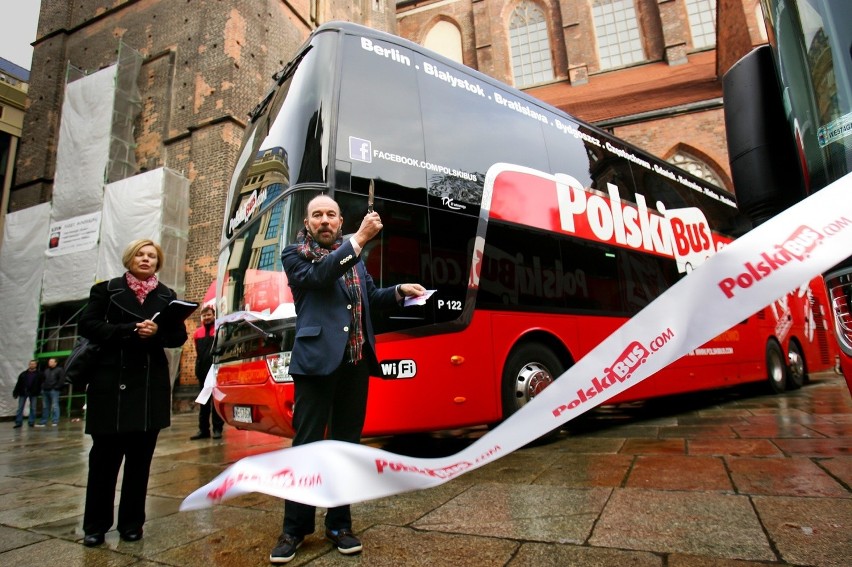 Protest kierowców Polskiego Busa, chcą zarabiać więcej