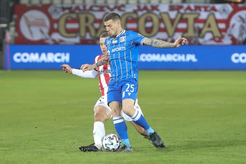 Lech Poznań przegrał z Cracovią 1:2 i była to pierwsza...