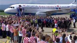 Reprezentacja Chorwacji już w domu. Piłkarze i sztab szkoleniowy zostali powitani niczym mistrzowie