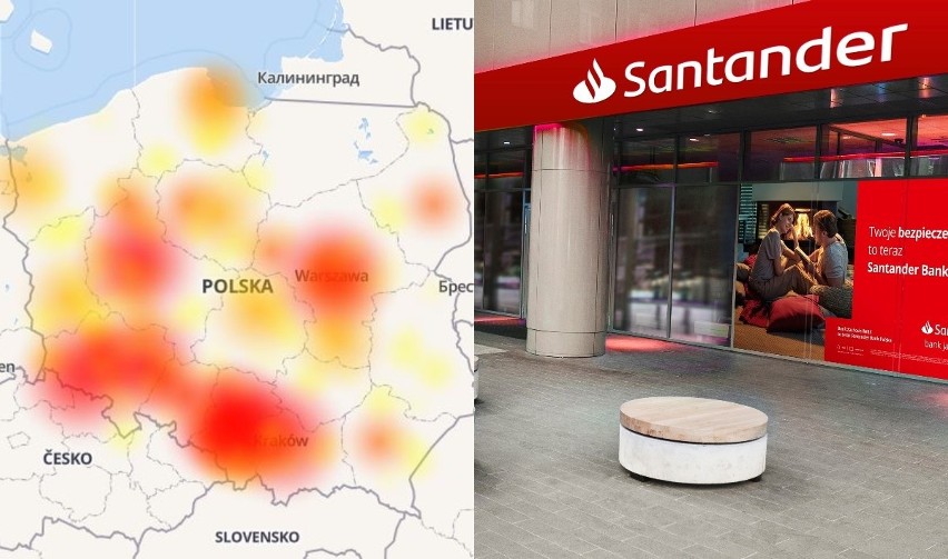 Awaria Santander Bank Polska i Credit Agricole 25.03.2019