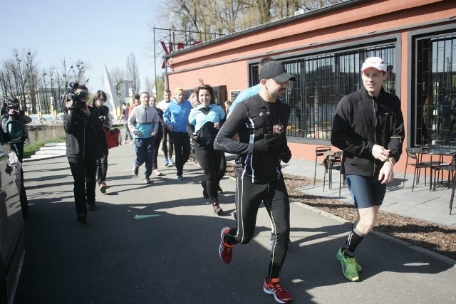 Wings For Life World Run w Poznaniu: Rozgrzewali się przed majowym biegiem