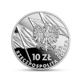 "Marsz Niepodległości" srebrna moneta kolekcjonerska NBP