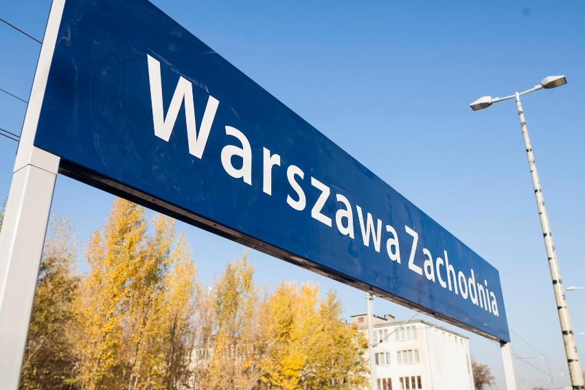 Stacja Warszawa Zachodnia.