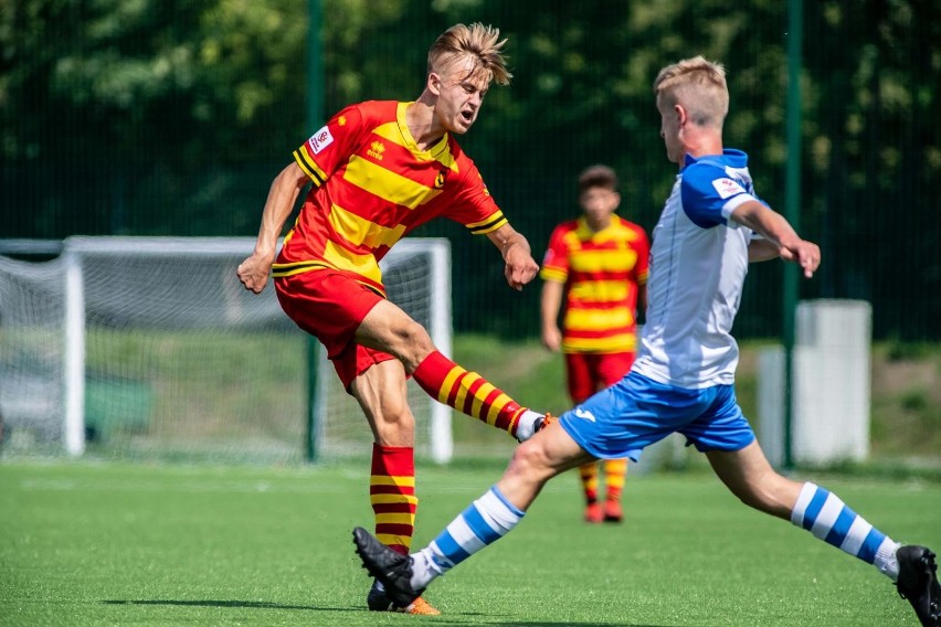 Mecz Jagiellonia - Hutnik Kraków w Centralnej Lidze Juniorów...