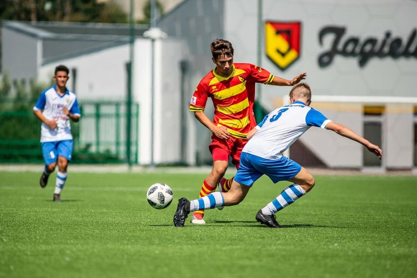 Mecz Jagiellonia - Hutnik Kraków w Centralnej Lidze Juniorów...