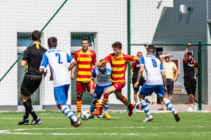 Mecz Jagiellonia - Hutnik Kraków w Centralnej Lidze Juniorów...