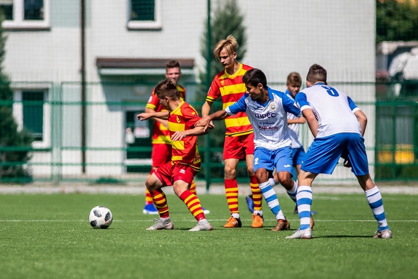 Mecz Jagiellonia - Hutnik Kraków w Centralnej Lidze Juniorów...