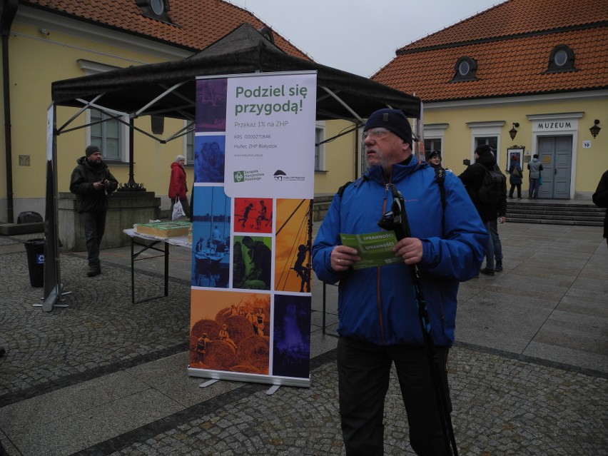 Harcerze Hufca ZHP Białystok zaprosili mieszkańców na...