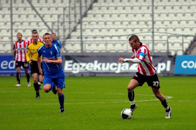 Bartłomiej Dudzic zdobył jedną z bramek dla Cracovii