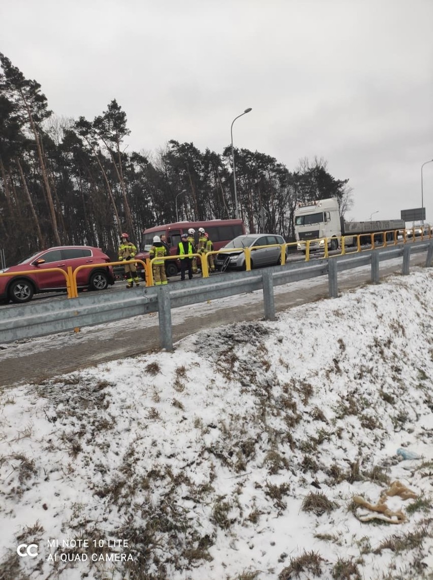 Do wypadku doszło w środę 19 stycznia na "siódemce", na...