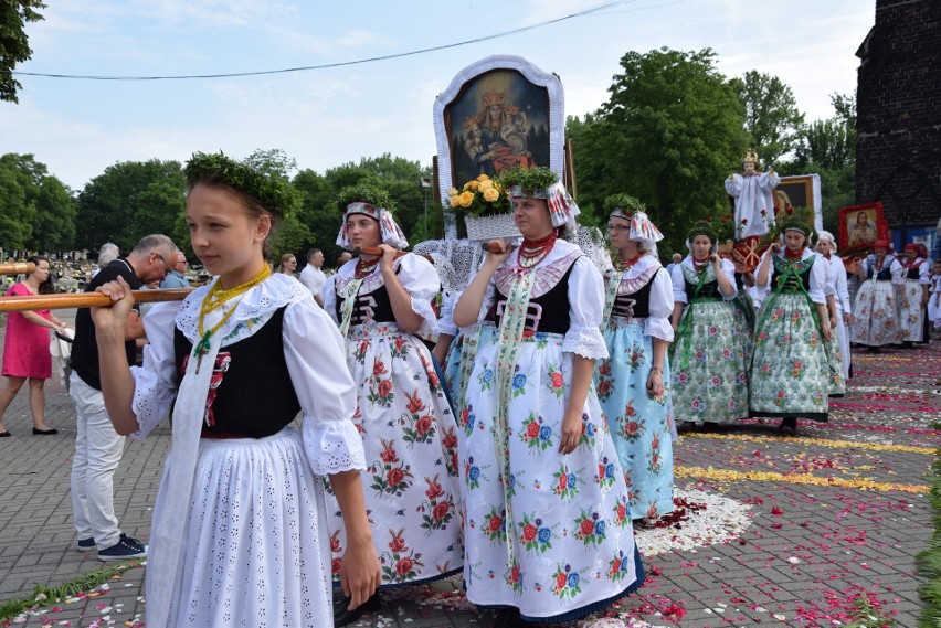 Procesja Bożego Ciała w Lipinach