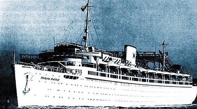 Wilhelm Gustloff na przedwojennej pocztówce