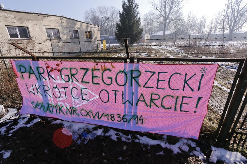 Na transparent i znaki natknął się radny dzielnicy II...