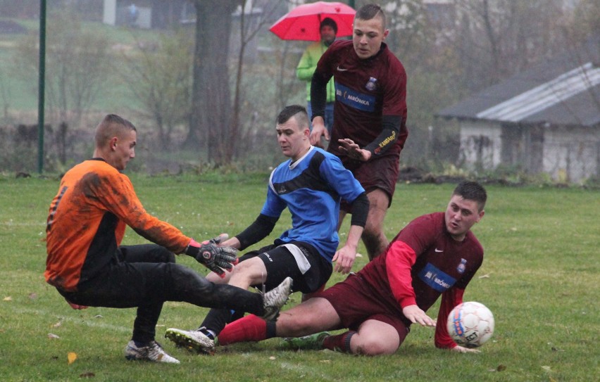 Łęg Łowce pokonał Błękitnych Rudołowice 4:2