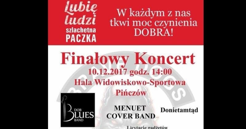 Wielki finał Szlachetnej Paczki, rejon Pińczów już w weekend. Będzie koncert i dobra zabawa